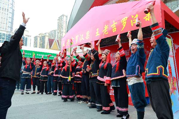东兰土货走进邕城展销受市民热捧kaiyun网站(图2)