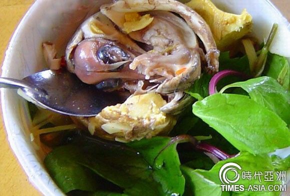 西方人眼中亚洲黑暗料理 油炸蜻蜓水果蝙蝠汤上榜(图5)