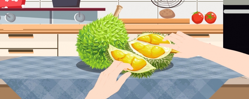 广西街头水果大放送 榴莲100元5个 网友直呼实现水果自由！